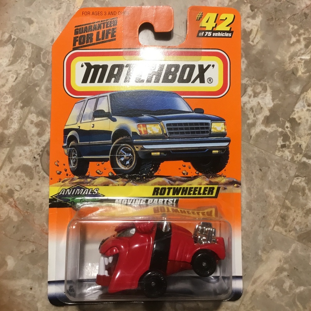 Matchbox ROTWHEELER Nice! Mattel Wheels